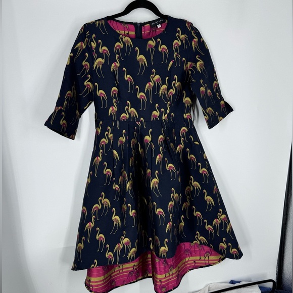 Wei Wei Mei flamingo dress high low size M - Picture 3 of 11